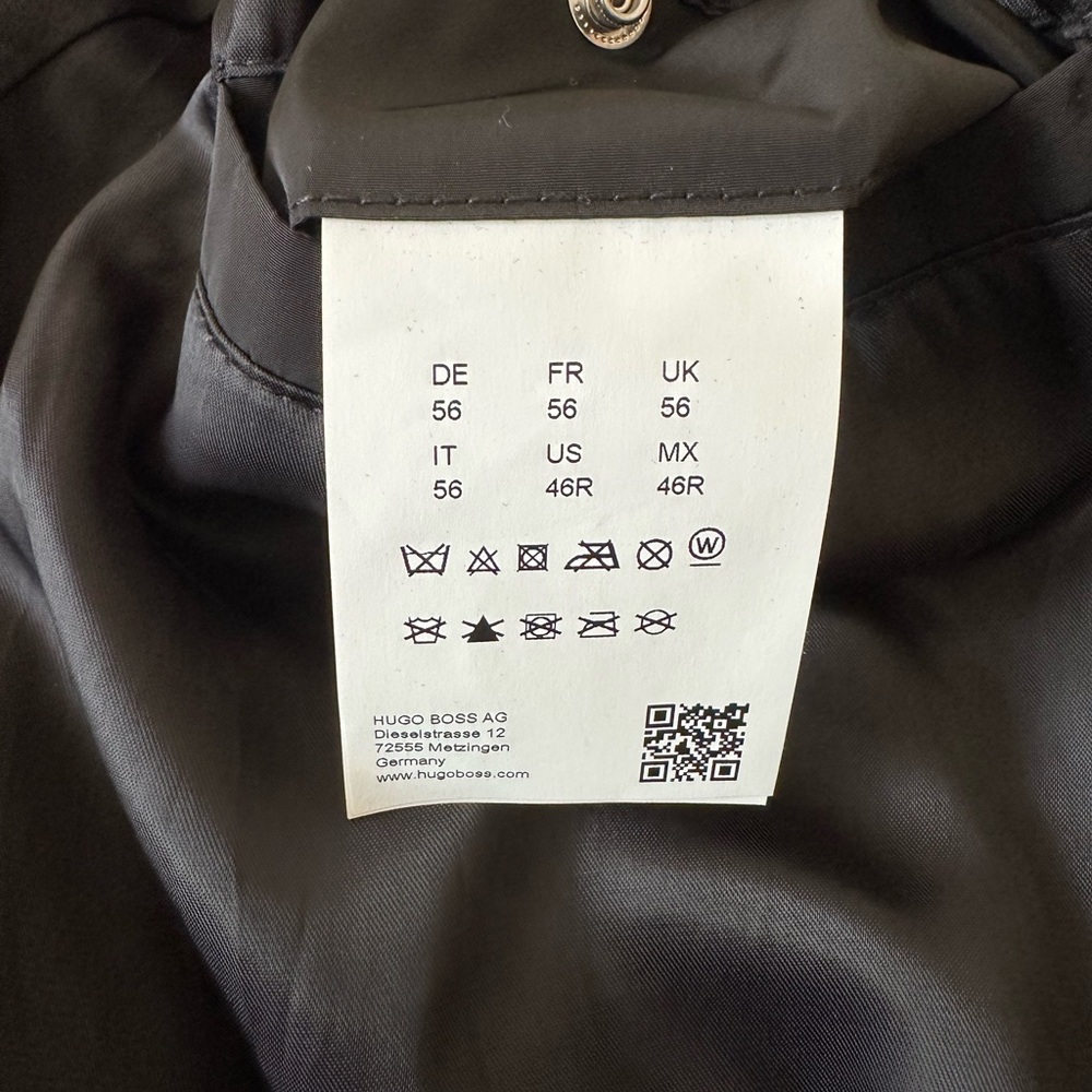 BOSS ORANGE by Hugo Boss Men’s Black Zip Up Jacket Size: XL - Picture 8 of 13
